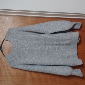 Grey oversized sweater